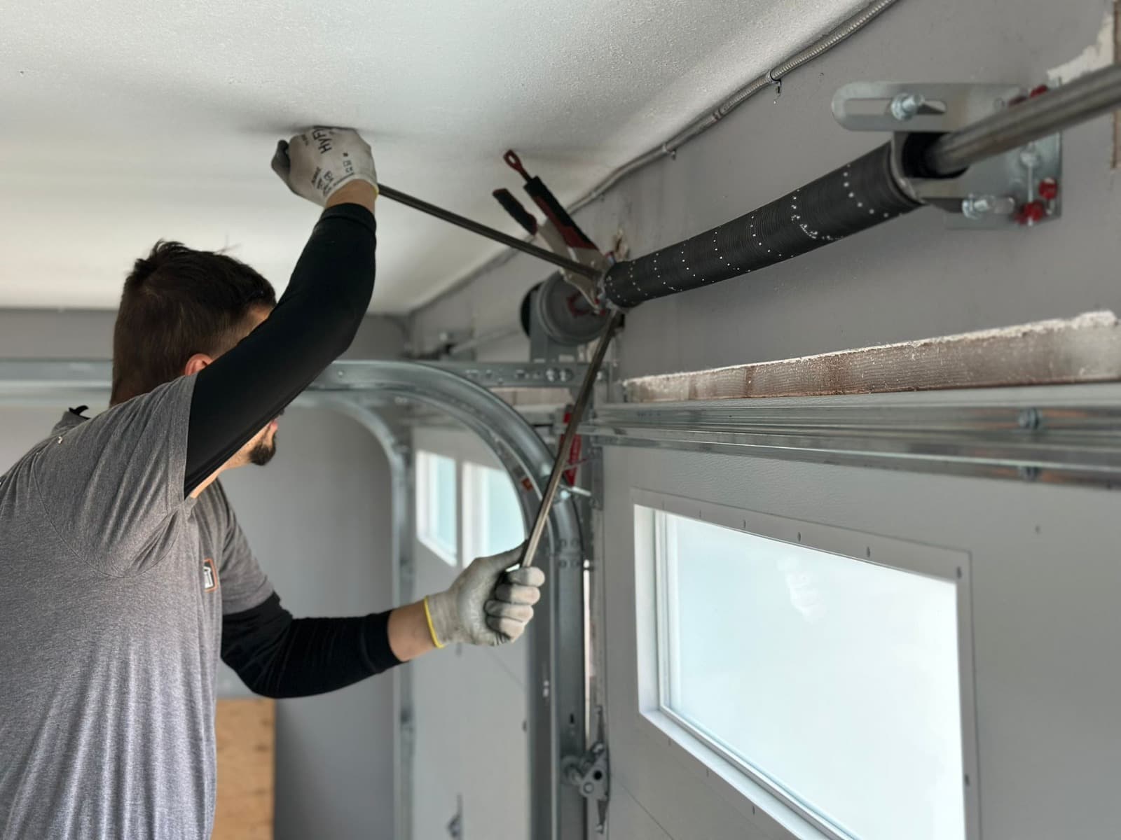 D&L Garage Doors Spring Replacement service in Vancouver